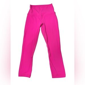 Lululemon Hot Pink High Rise Bootcut Leggings Women’s Size 4